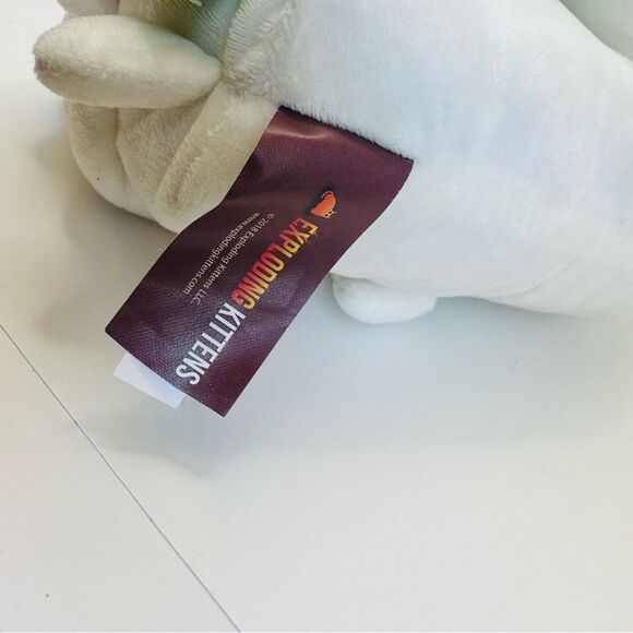 Exploding Kittens White Rainbow 10 In Plush - Picture 3 of 3